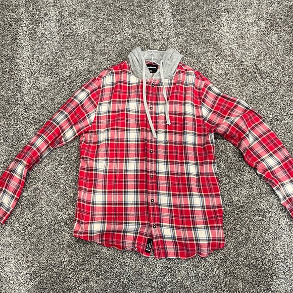 Flannel with hood - Picture 1 of 1